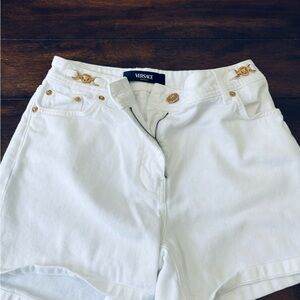 AUTHENTIC VERSACE High-Rise Women's Shorts